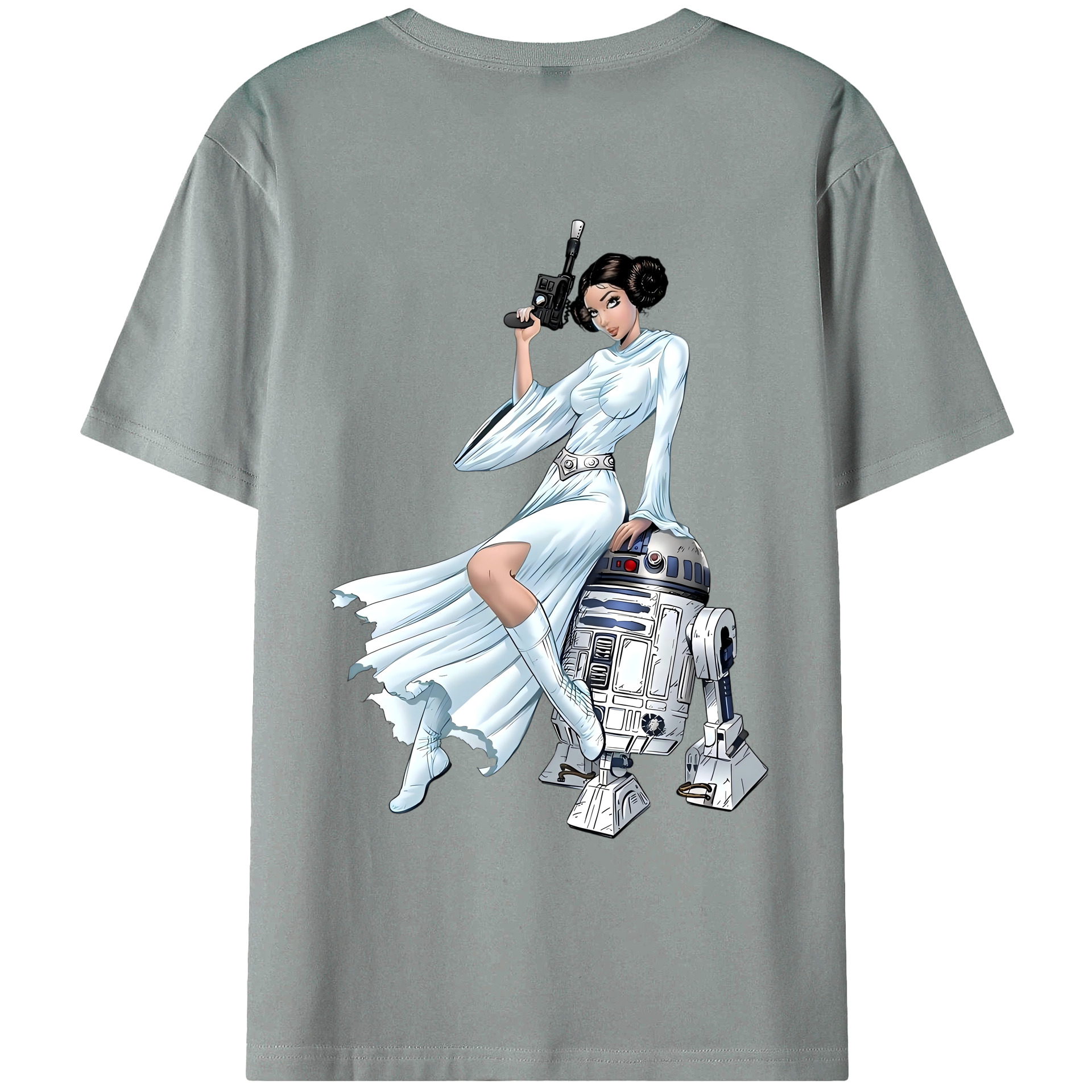 （画像用） スター・ウォーズ Star Wars 綿100％ メンズ半袖Tシャツ（バックプリント） 通気性